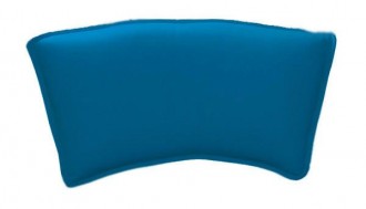 Curved Leather Pillow - Image 2