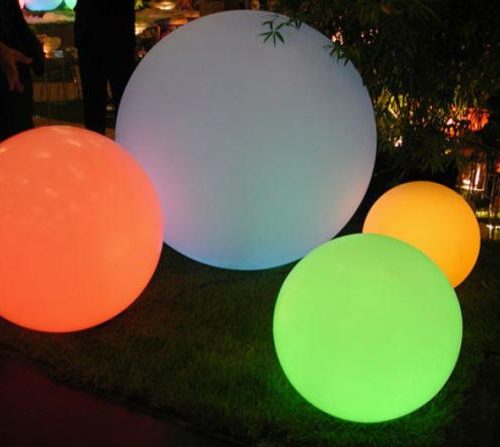 Lighted Spheres