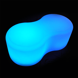 Poly Deco- Lighted Bench - Image 2