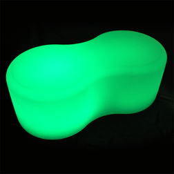 Poly Deco- Lighted Bench - Image 3