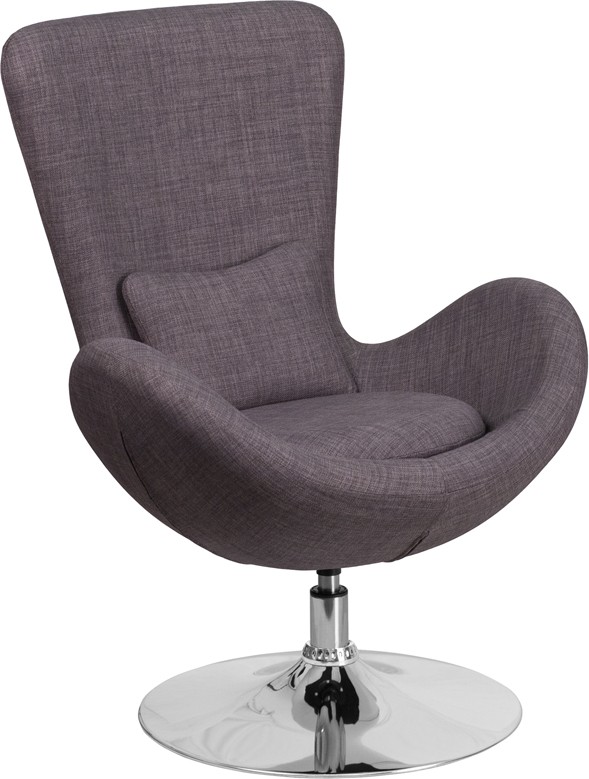 Egg Lounge Chair (Various Colors) - Image 11