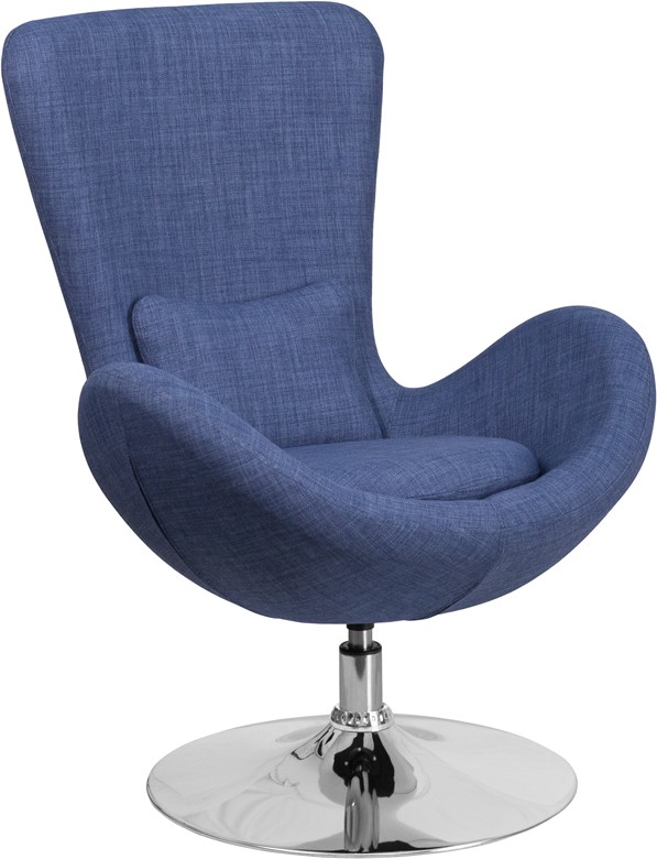 Egg Lounge Chair (Various Colors) - Image 6