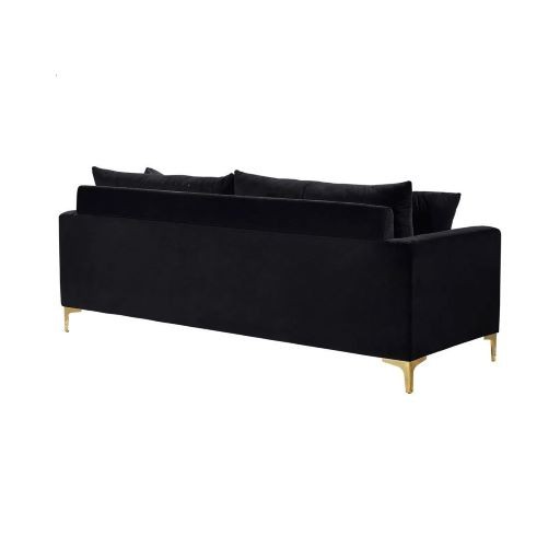 Naomi Velvet Sofa - Back