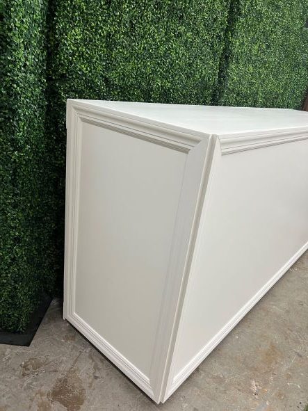 Luxe Drink Bar - White - 6FT and 8FT - Image 4