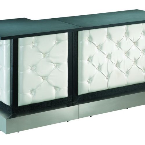 Leather Tufted Bar Corner