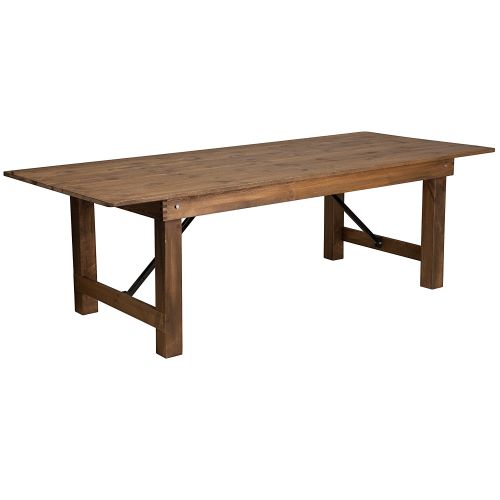 Rustic Solid Pine Farm Table