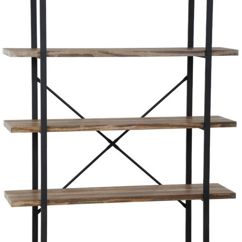 Aisha Rustic Vintage Open Shelf