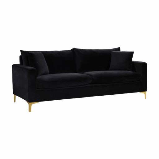 Naomi Velvet Sofa