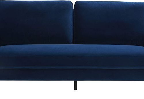 Rivet Velvet Sofa