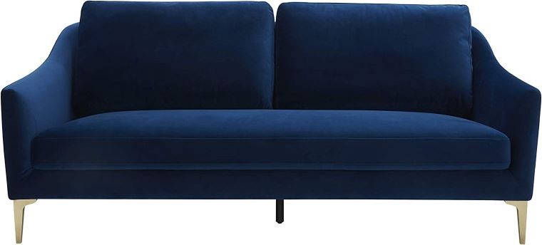 Rivet Velvet Sofa