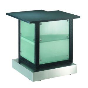 Frosted Glass Bar Corner