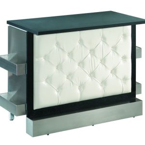 Leather Tufted Bar Table