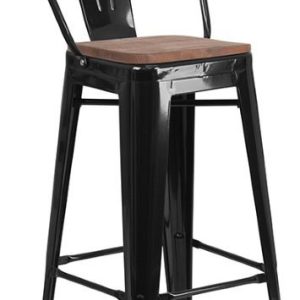 Bistro Bar Stool - Black
