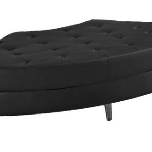 Graciano Curved Chaise Ottoman