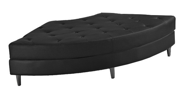 Graciano Curved Chaise Ottoman
