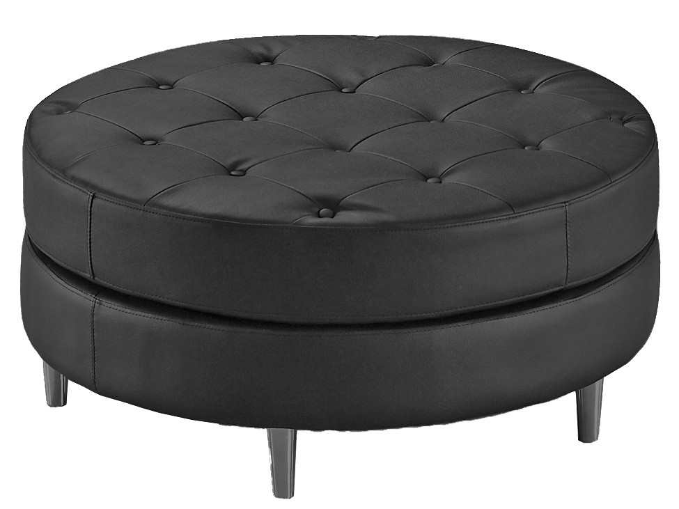 Graciano Tufted Round Ottoman