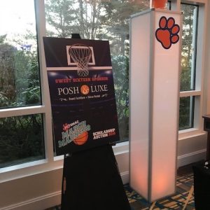 Free-Standing Acrylic Lighted Towers (LED)