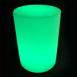 Poly Deco - Lighted Cylinder (24")
